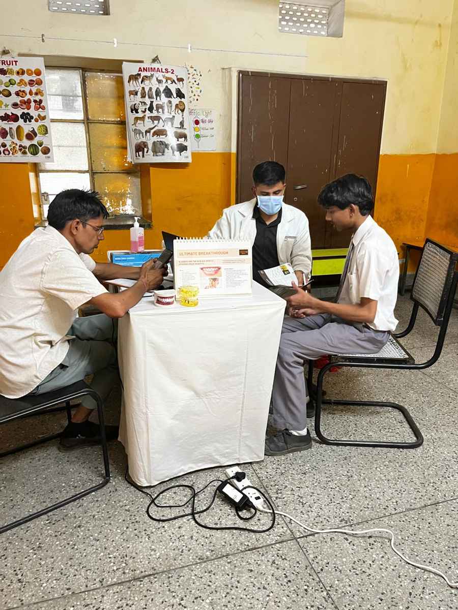 Eye and dental camp